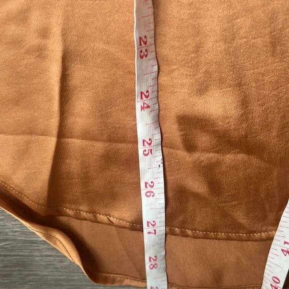 hatch maternity satin button down long sleeve shirt - Picture 11 of 13